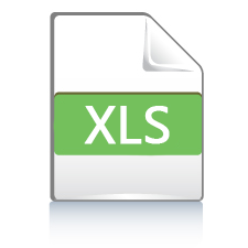 Ikona typu plików: xlsx